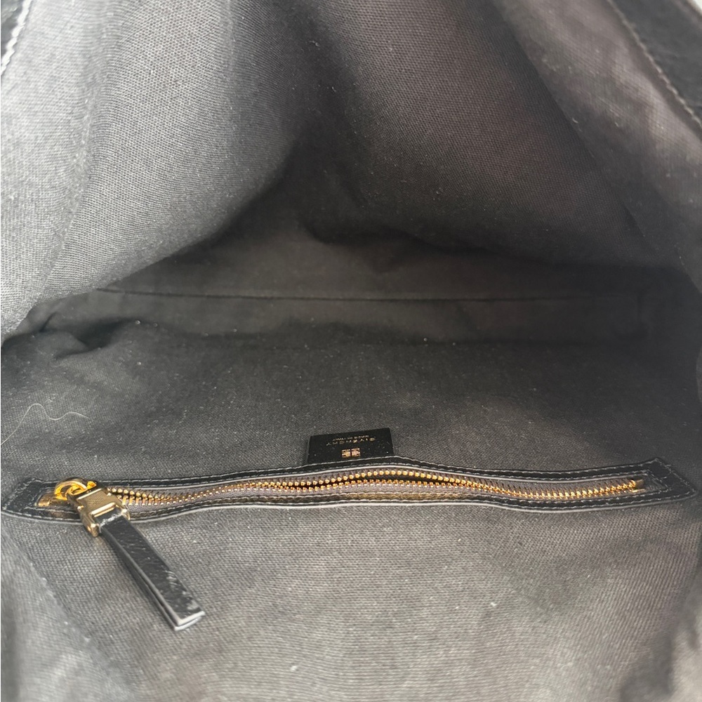 Givenchy Medium Voyou Fringe Leather Hobo Bag NEW Black Gold - Picture 14 of 15